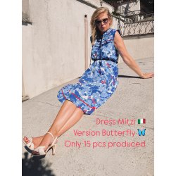 Mitzi butterflies red/blue