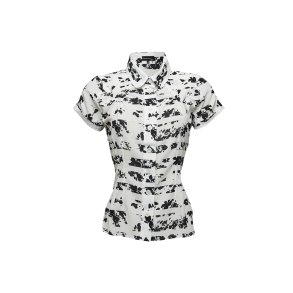 Catalina White/Black foto Crepe