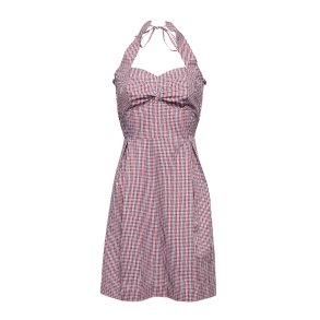 5927 Kayleight navy/red check