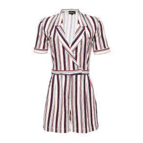 5905 Little Kiki white/navy/red stripes