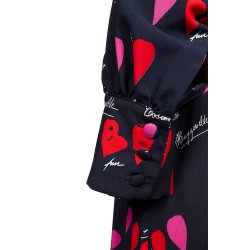 Jazzie Black/Hearts 6050  