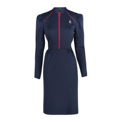 Raquel French Navy/Red