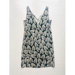 Bimba Y Lola Dress Green Leafes