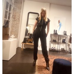 Hudson Black/White Pinstripe 6126