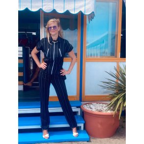 Hudson Black/White Pinstripe 6126